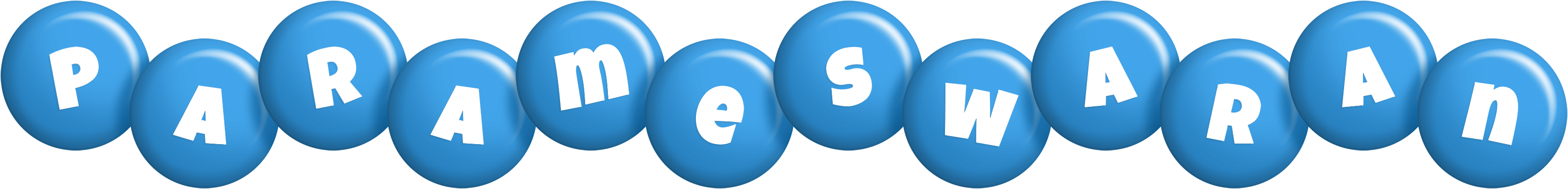 Parameswaran candy-blue logo