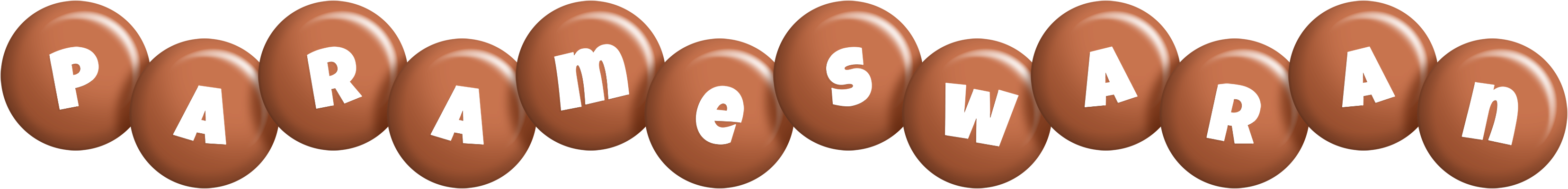 Parameswaran candy-brown logo
