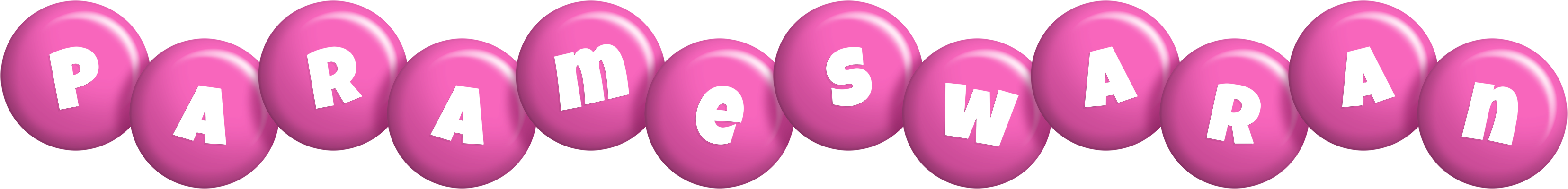 Parameswaran candy-pink logo
