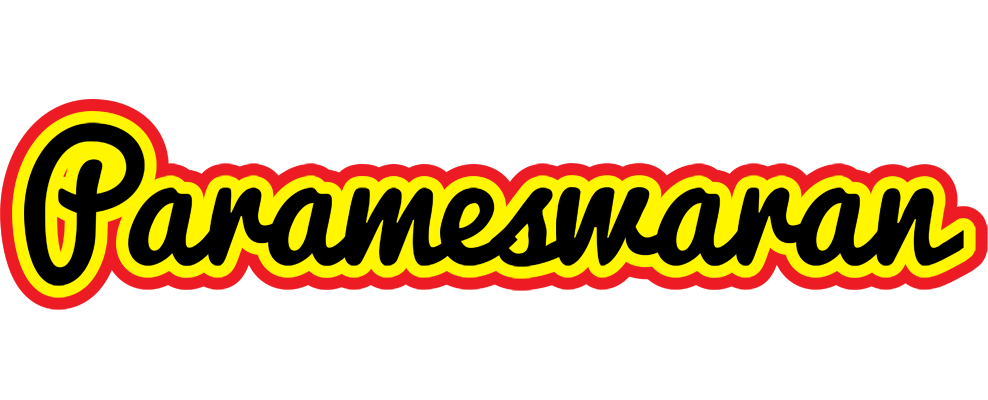 Parameswaran flaming logo