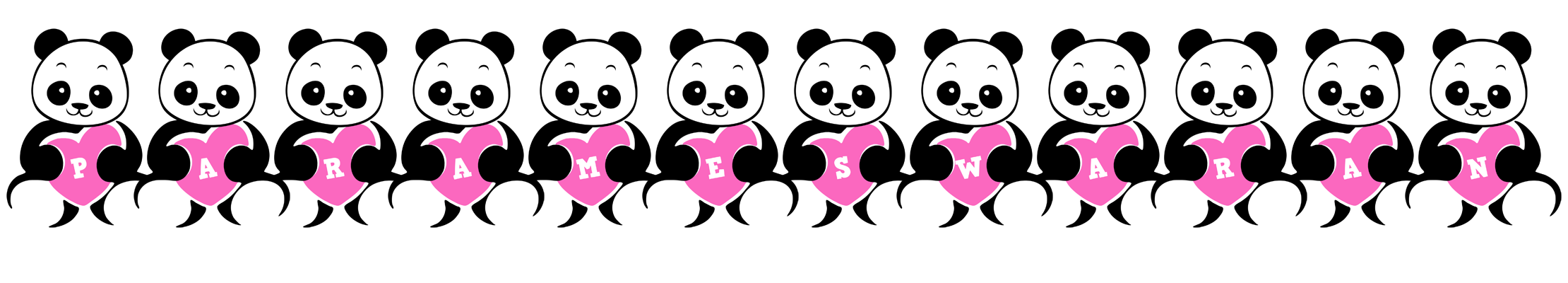 Parameswaran love-panda logo