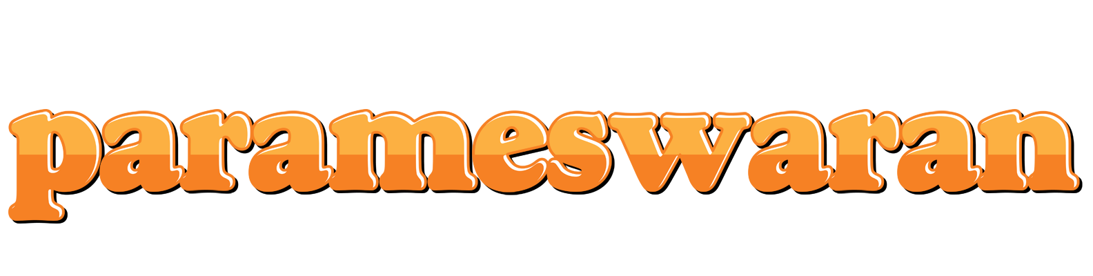 Parameswaran orange logo