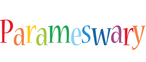 Parameswary birthday logo