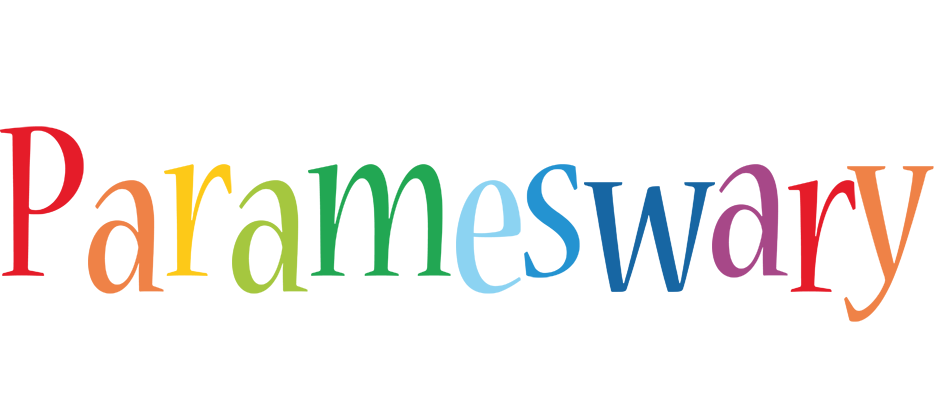 Parameswary birthday logo