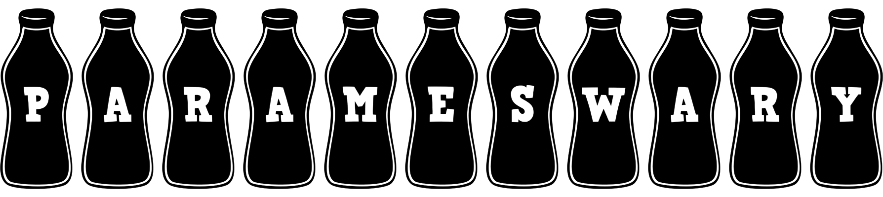 Parameswary bottle logo
