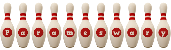 Parameswary bowling-pin logo