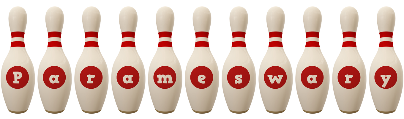 Parameswary bowling-pin logo