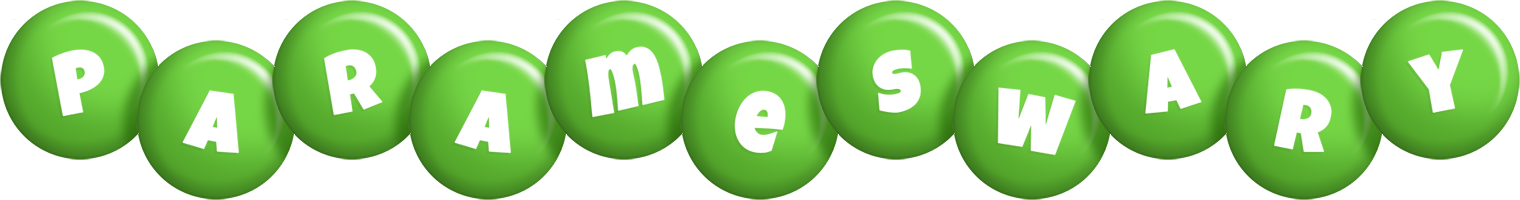 Parameswary candy-green logo