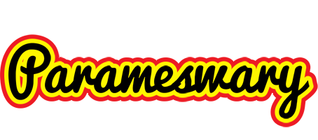 Parameswary flaming logo