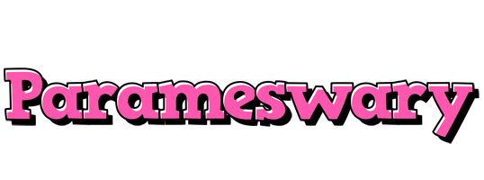 Parameswary girlish logo