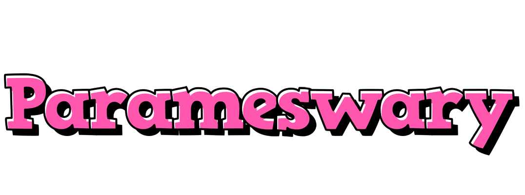 Parameswary girlish logo