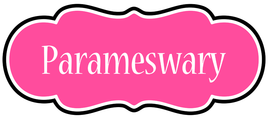 Parameswary invitation logo