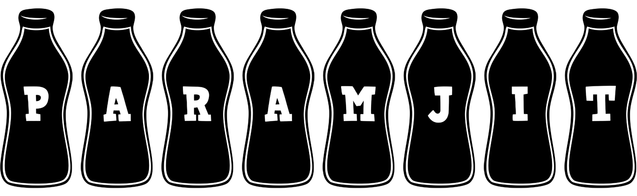 Paramjit bottle logo