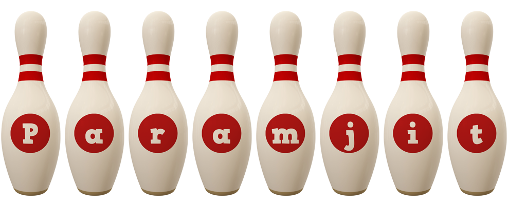 Paramjit bowling-pin logo