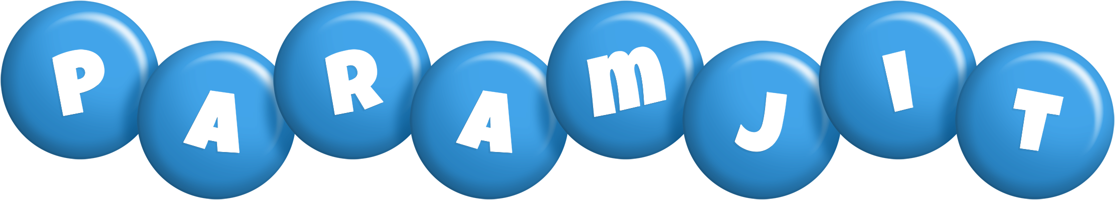 Paramjit candy-blue logo