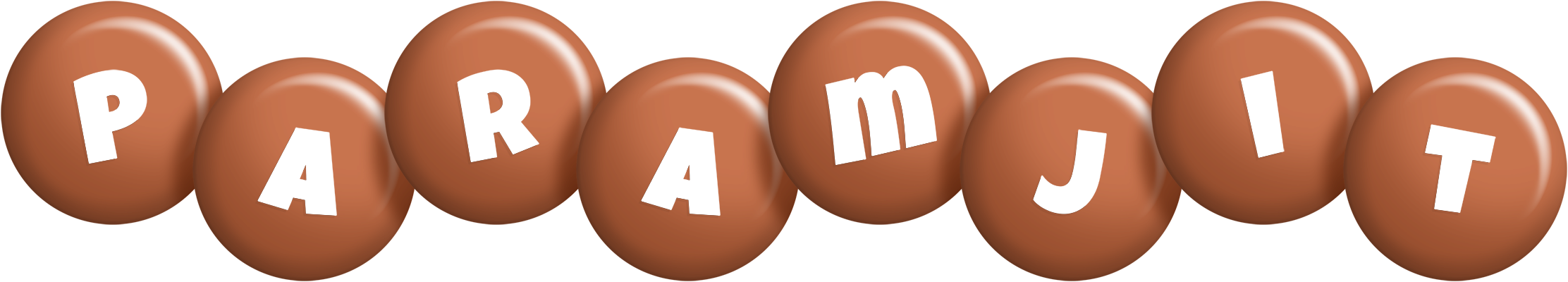Paramjit candy-brown logo
