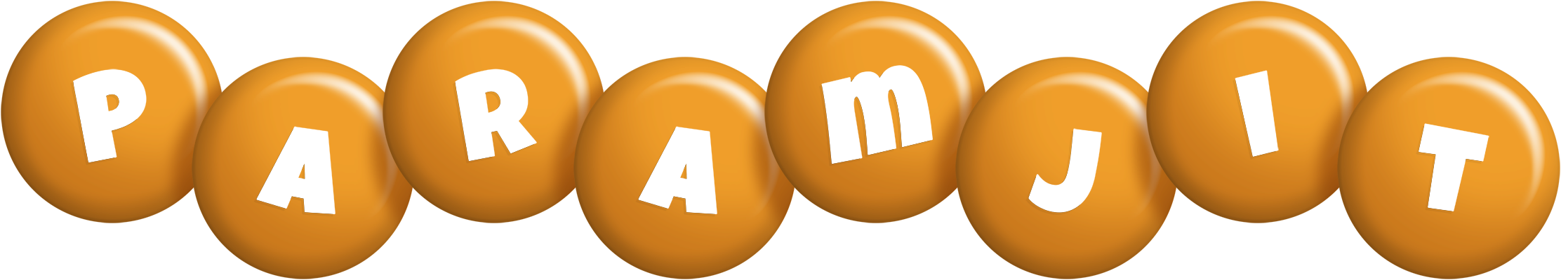 Paramjit candy-orange logo