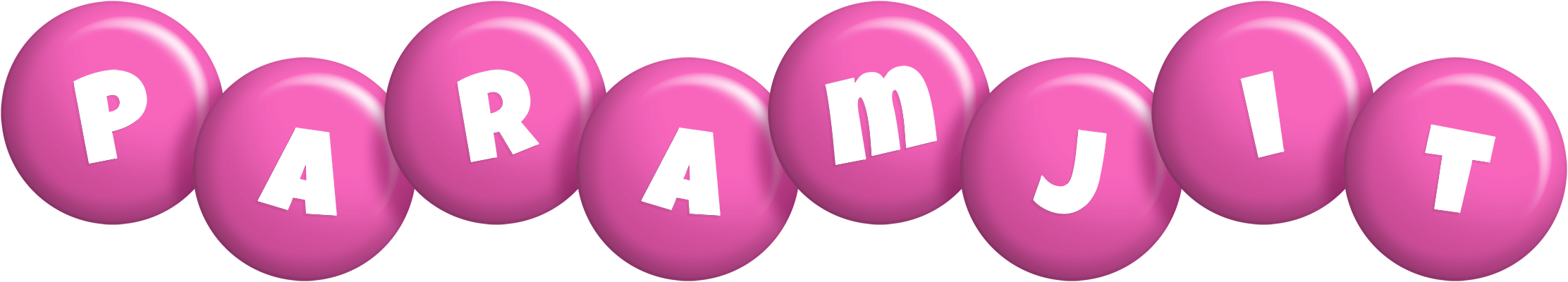 Paramjit candy-pink logo