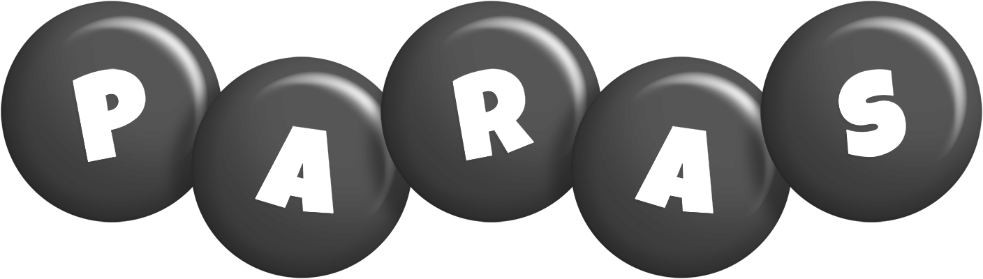 Paras candy-black logo