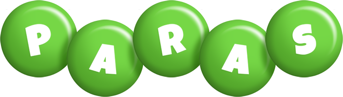 Paras candy-green logo