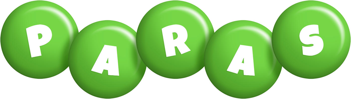 Paras candy-green logo