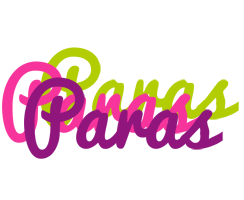 Paras flowers logo