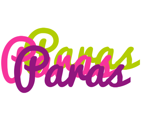 Paras flowers logo