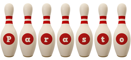 Parasto bowling-pin logo