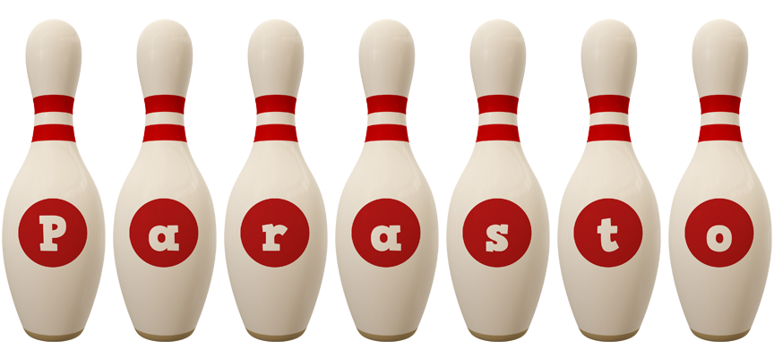 Parasto bowling-pin logo