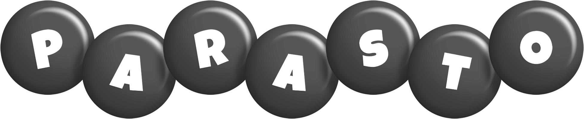 Parasto candy-black logo