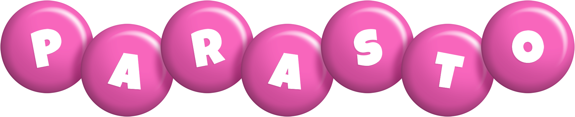Parasto candy-pink logo
