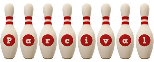 Parcival bowling-pin logo