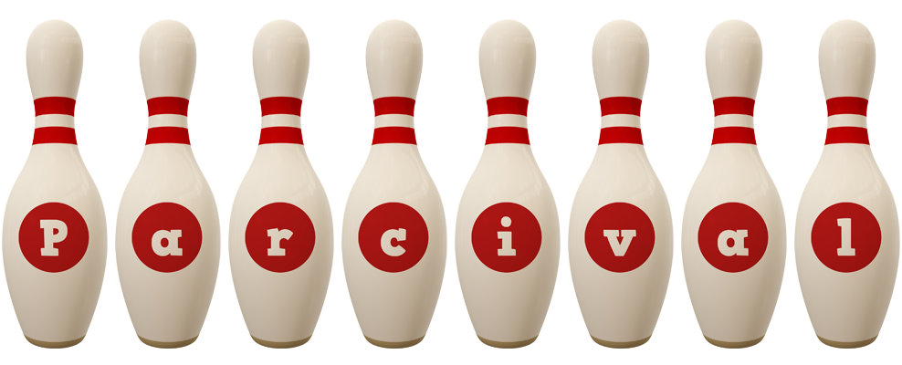 Parcival bowling-pin logo