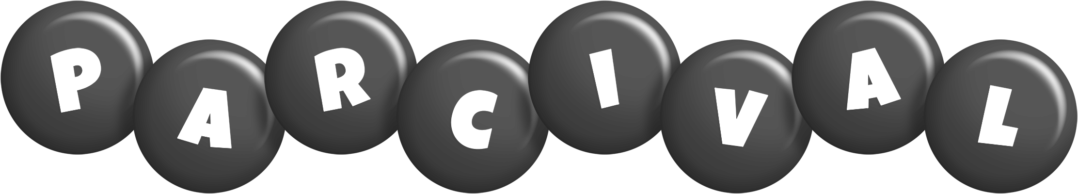 Parcival candy-black logo