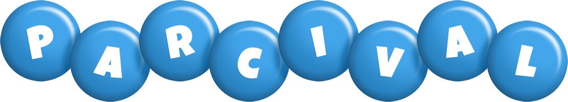 Parcival candy-blue logo