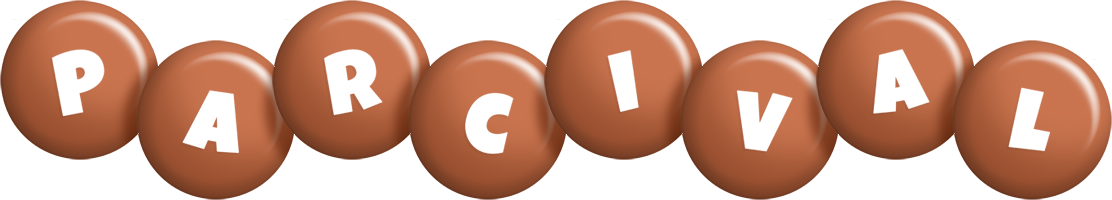 Parcival candy-brown logo