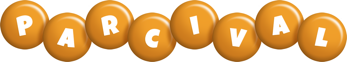 Parcival candy-orange logo