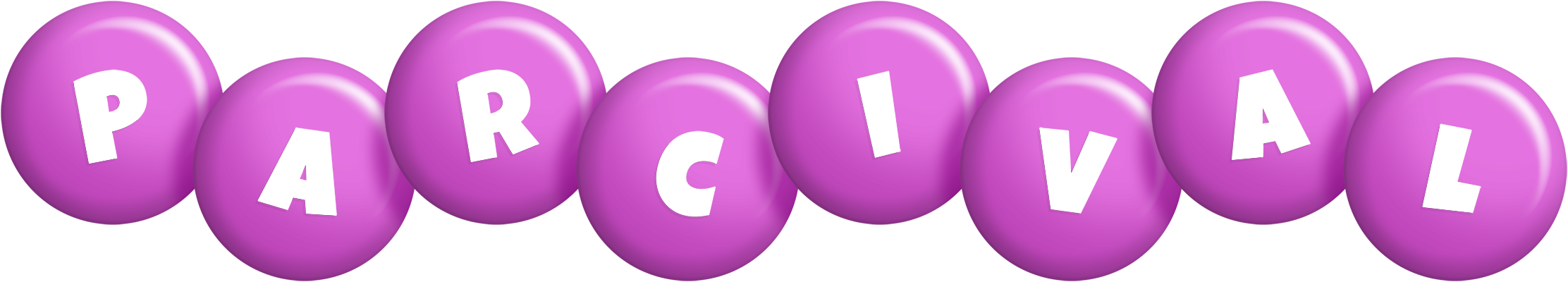 Parcival candy-purple logo