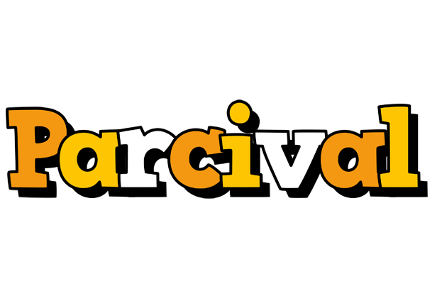 Parcival cartoon logo
