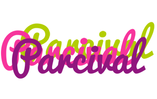 Parcival flowers logo