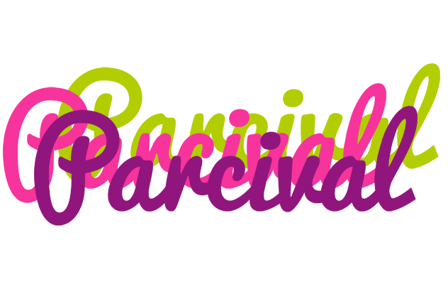 Parcival flowers logo