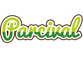 Parcival golfing logo