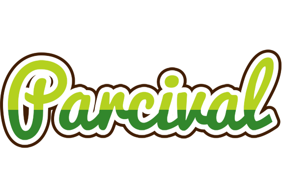 Parcival golfing logo