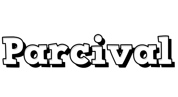 Parcival snowing logo