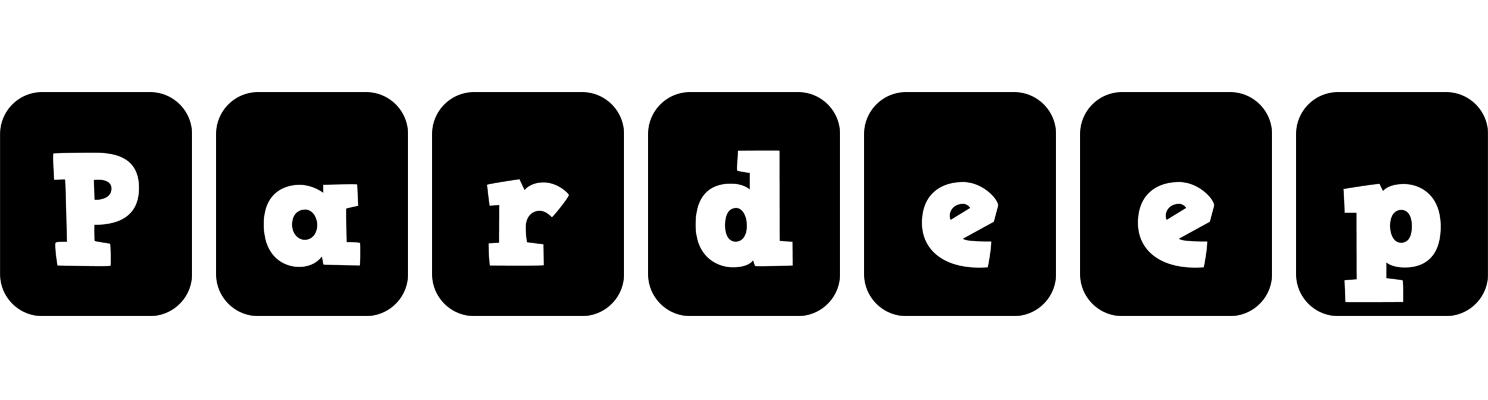 Pardeep box logo
