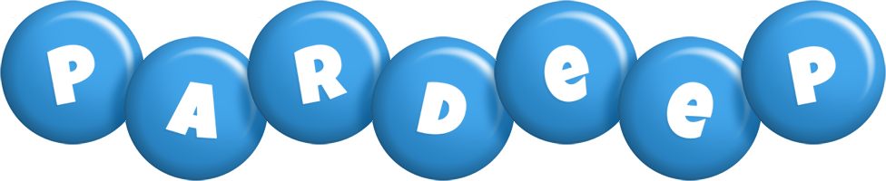 Pardeep candy-blue logo