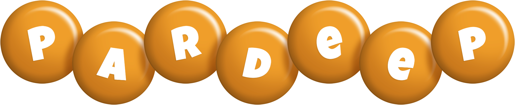 Pardeep candy-orange logo