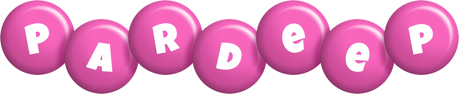 Pardeep candy-pink logo