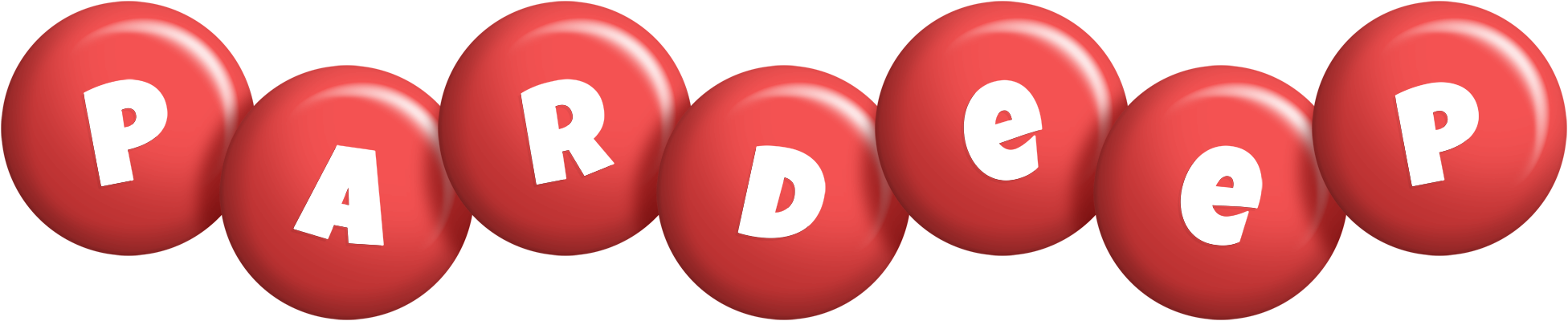 Pardeep candy-red logo