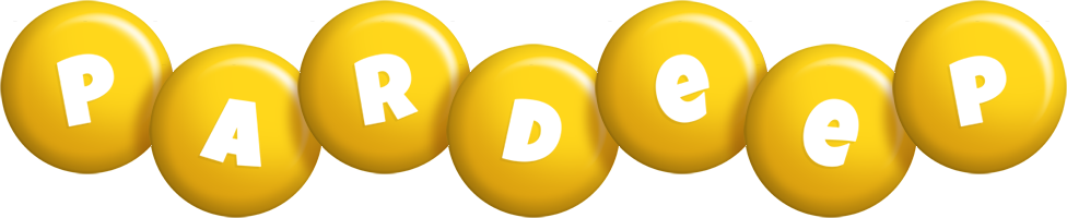 Pardeep candy-yellow logo